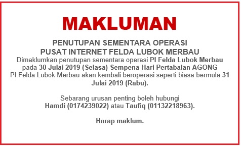 cuti 30 julai