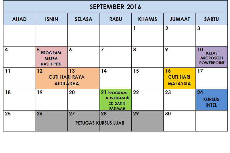 jadual 201609 flm