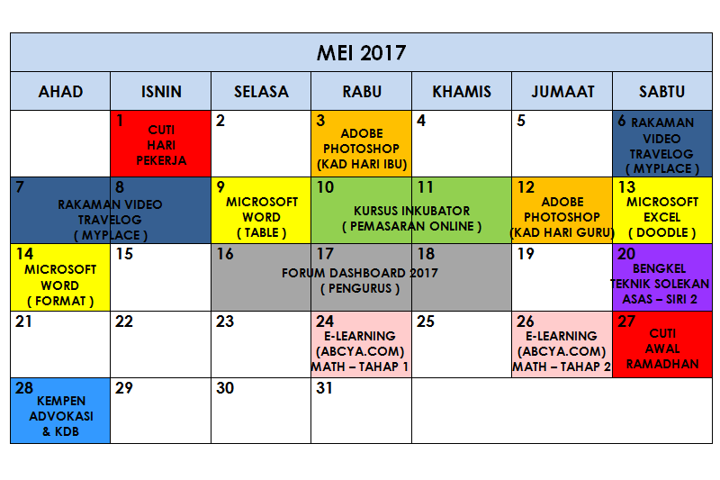 jadual 201705 flm