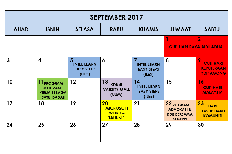 jadual 201709 flm